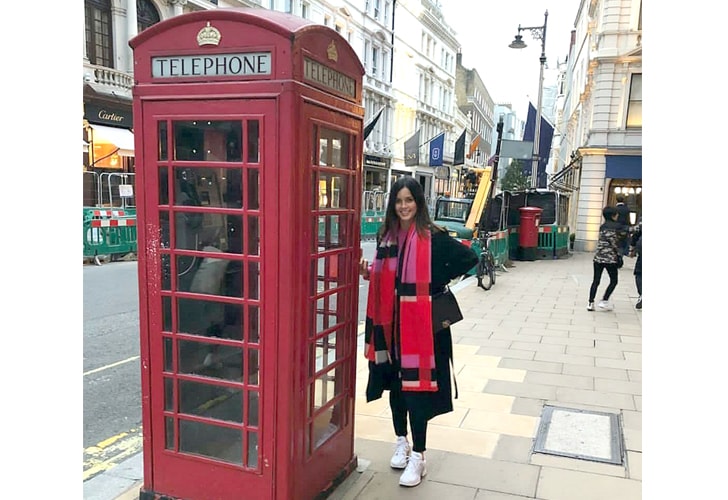 Maca Rodríguez en Londres