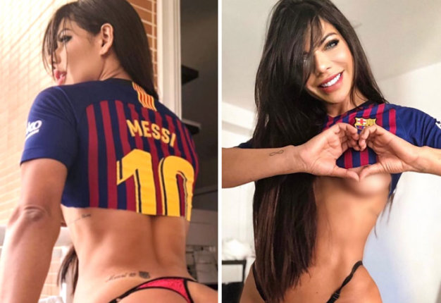 Suzy Cortez declara amor eterno a Leo Messi