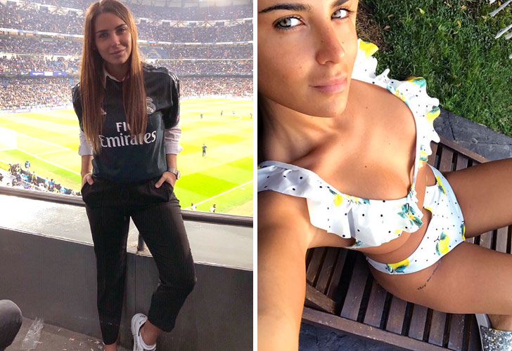 La argentina Mina Bonina es la novia de un jugador del Real Madrid
