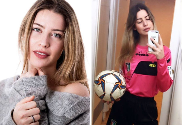 Giulia Aurora Nicastro: la árbitra más guapa de Italia tiene novio futbolista